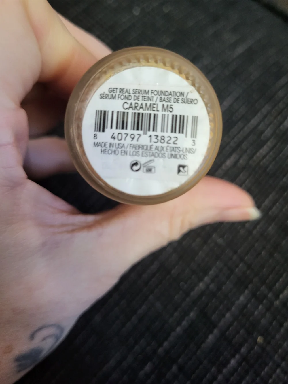 New Get Real Serum‎ Foundation - Caramel M5